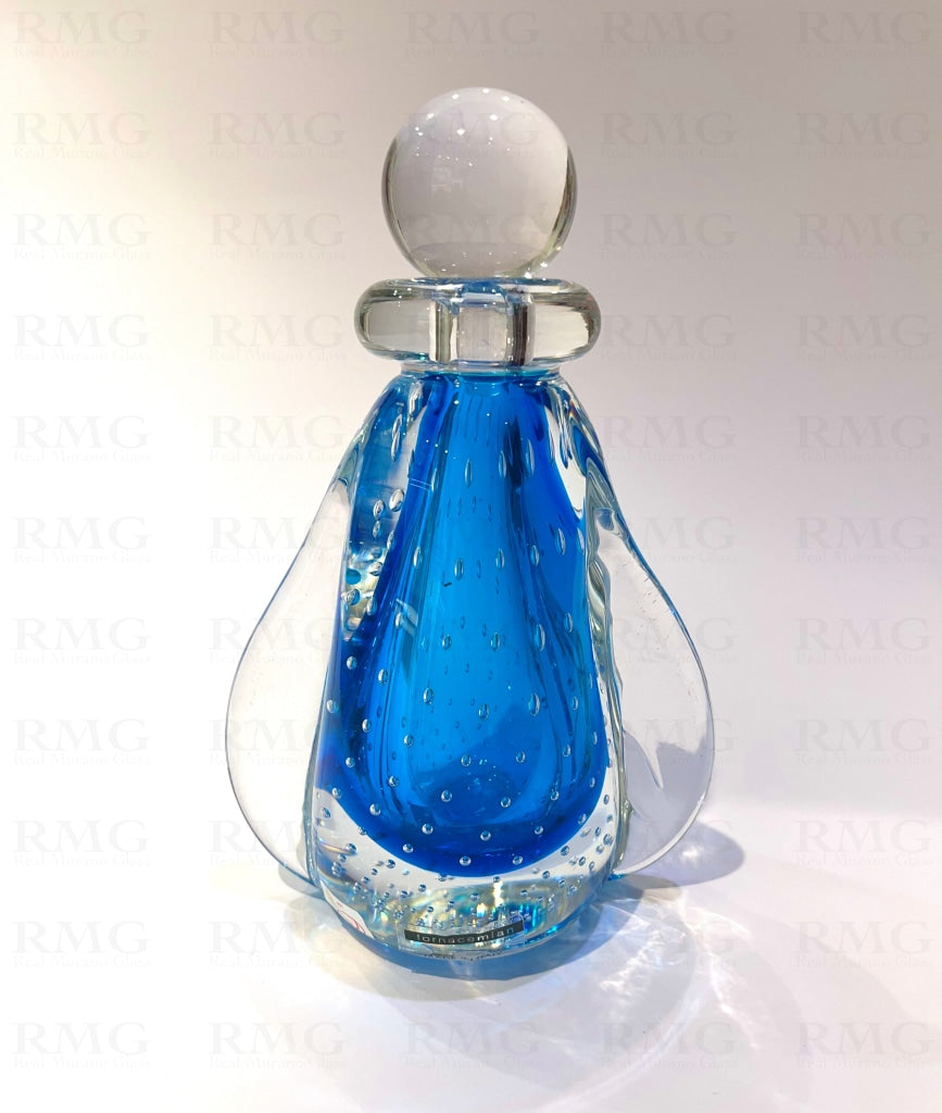 Light Blue Perfume Bottle