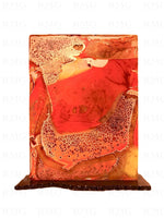 Load image into Gallery viewer, Modern Orange Panel On Black Base
