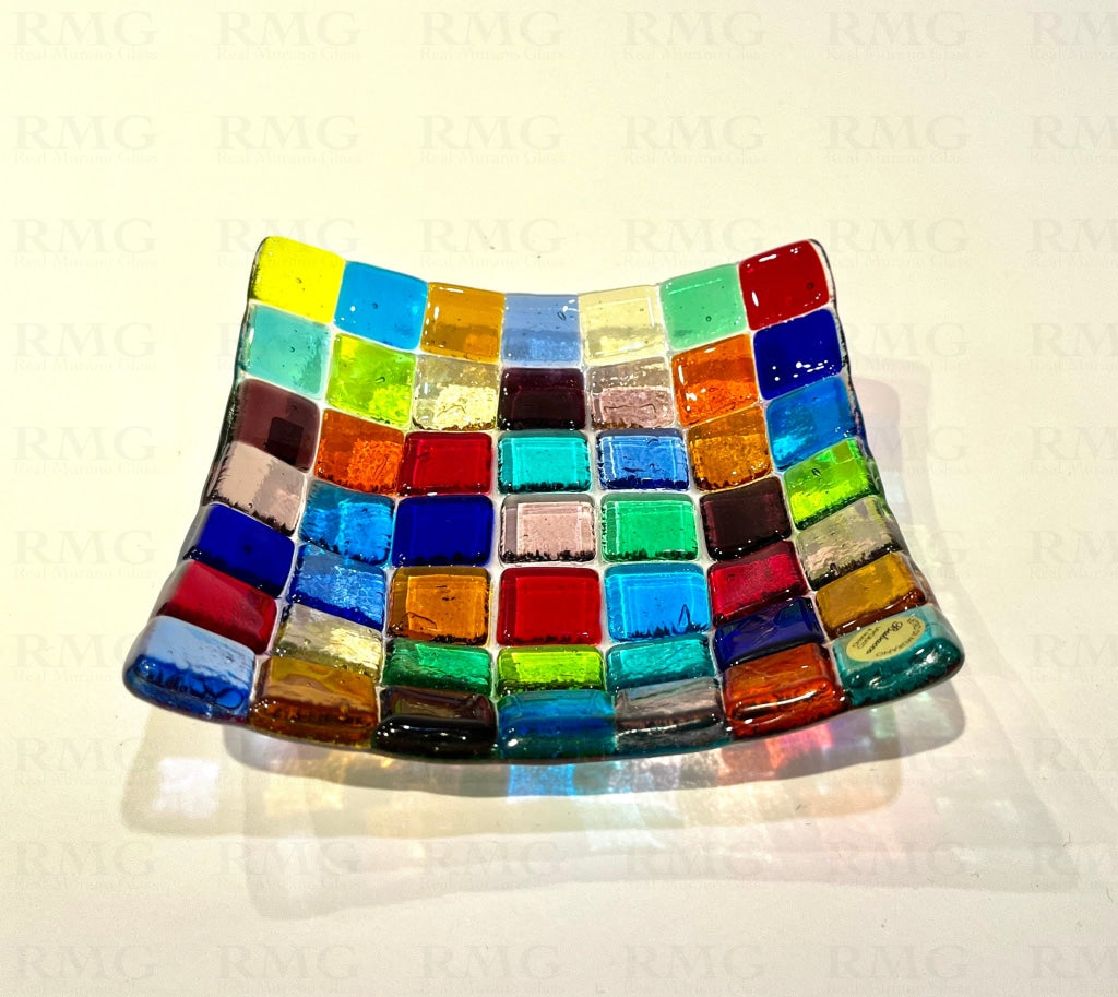 Mosaic Plate - Square Medium