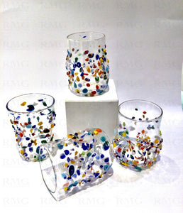 Wine Decanter In Blown Glass And Murrine