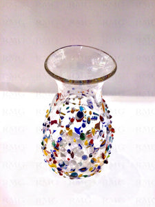 Wine Decanter In Blown Glass And Murrine