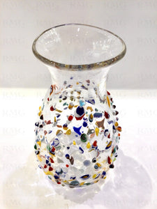 Wine Decanter In Blown Glass And Murrine