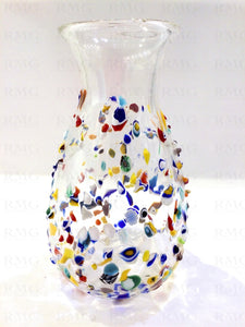Wine Decanter In Blown Glass And Murrine